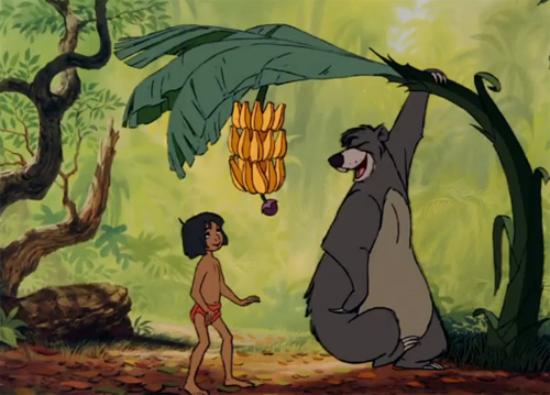 Baloo y Mowgli
